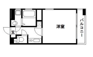 サヴォイテンジンクォーターの物件間取画像